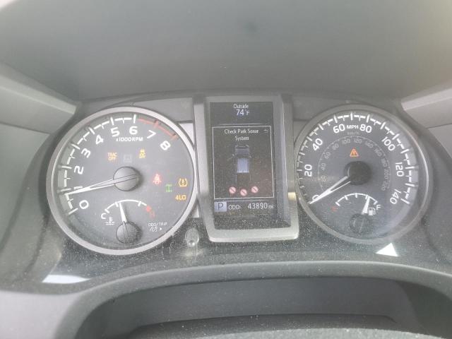 3TMDZ5BN8HM027548 - 2017 TOYOTA TACOMA DOUBLE CAB SILVER photo 9