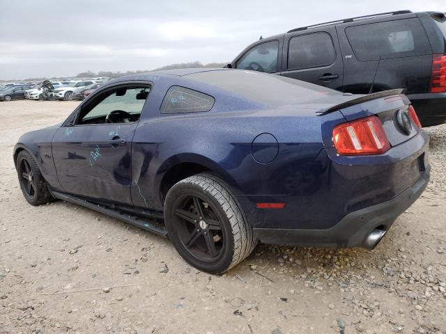 1ZVBP8CF9C5270805 - 2012 FORD MUSTANG GT BLUE photo 2