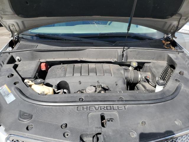 1GNKRGED3CJ266783 - 2012 CHEVROLET TRAVERSE LT SILVER photo 12