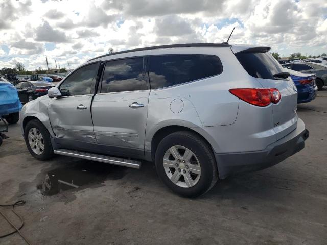 1GNKRGED3CJ266783 - 2012 CHEVROLET TRAVERSE LT SILVER photo 2