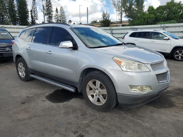 1GNKRGED3CJ266783 - 2012 CHEVROLET TRAVERSE LT SILVER photo 4