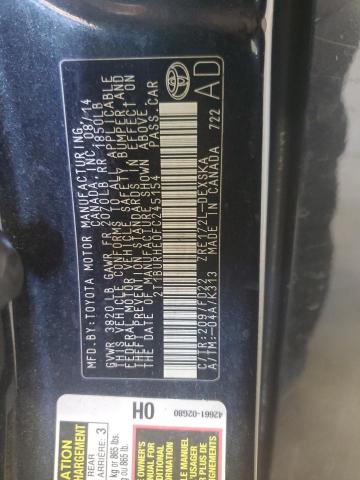 2T1BURHE0FC245154 - 2015 TOYOTA COROLLA L Qara foto 12