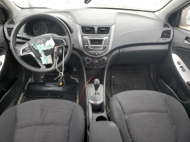 KMHCT5AE1HU360874 - 2017 HYUNDAI ACCENT SE BLACK photo 8