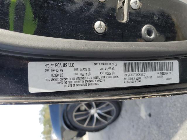 2C3CDZFJ0GH158127 - 2016 DODGE CHALLENGER R/T SCAT PACK BLACK photo 12