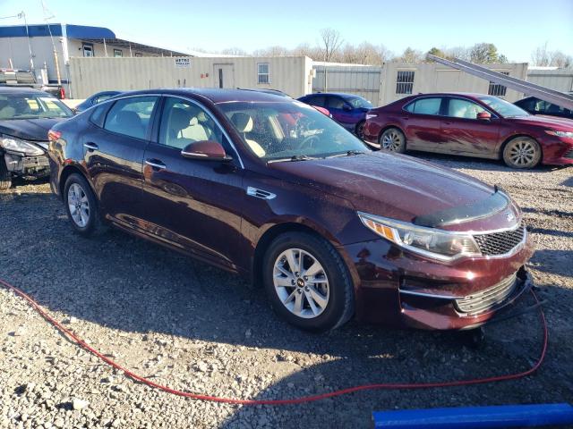 5XXGT4L36GG102043 - 2016 KIA OPTIMA LX BURGUNDY photo 4