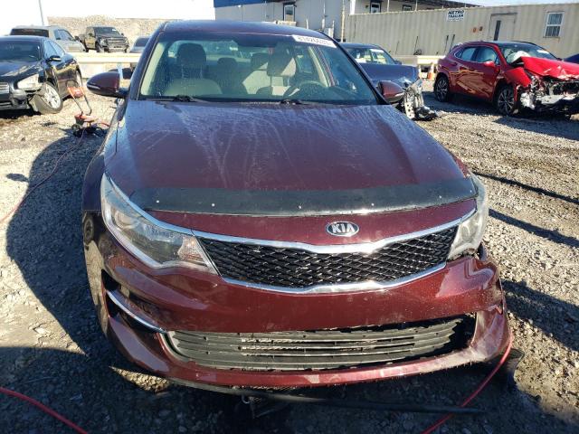 5XXGT4L36GG102043 - 2016 KIA OPTIMA LX BURGUNDY photo 5