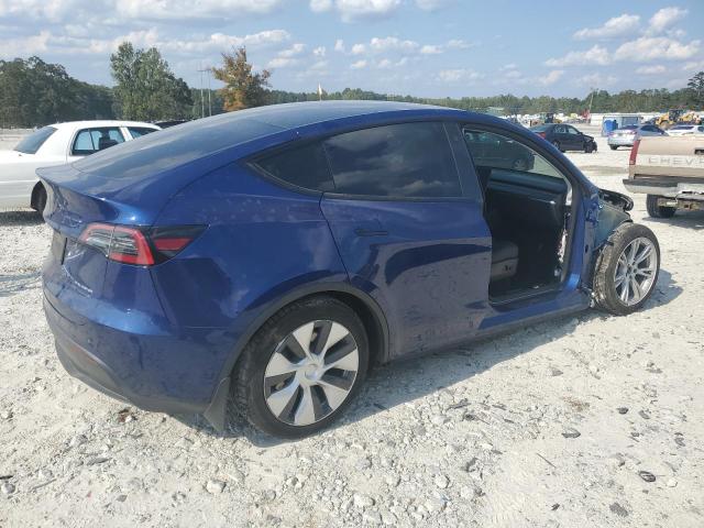 5YJYGDEE9MF233490 - 2021 TESLA MODEL Y Көк фото 3