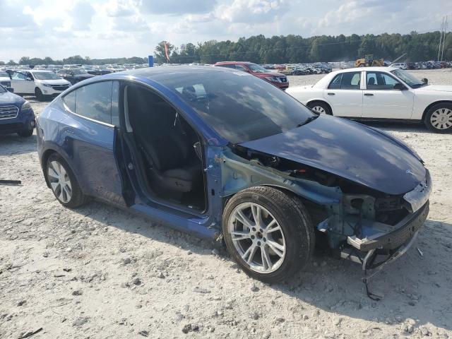 5YJYGDEE9MF233490 - 2021 TESLA MODEL Y Көк фото 4
