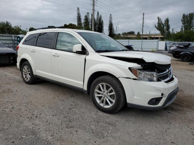 3C4PDCBG2ET140933 - 2014 DODGE JOURNEY SXT WHITE photo 4