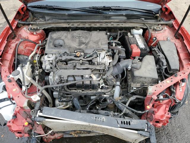 4T1B11HK6KU269757 - 2019 TOYOTA CAMRY L RED photo 11