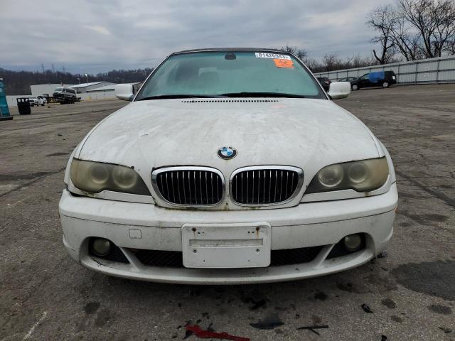 WBABW33476PX86934 - 2006 BMW 325 CI WHITE photo 5