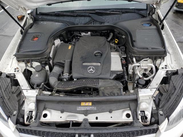 WDC0J4KB6HF256021 - 2017 MERCEDES-BENZ GLC COUPE 300 4MATIC WHITE photo 11