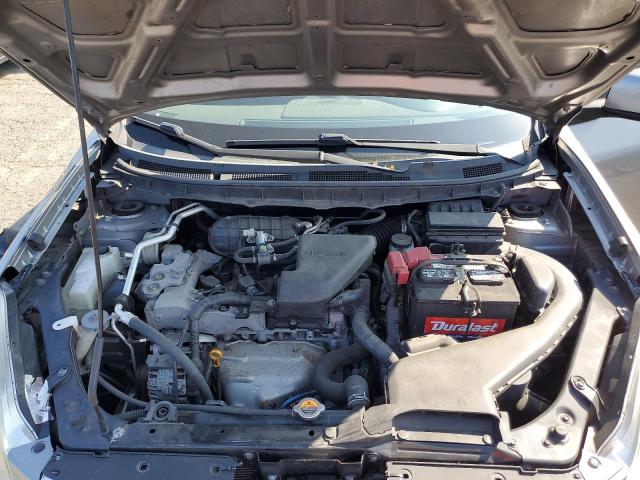 JN8AS5MV6DW128431 - 2013 NISSAN ROGUE S ნაცრისფერი ფოტო 12