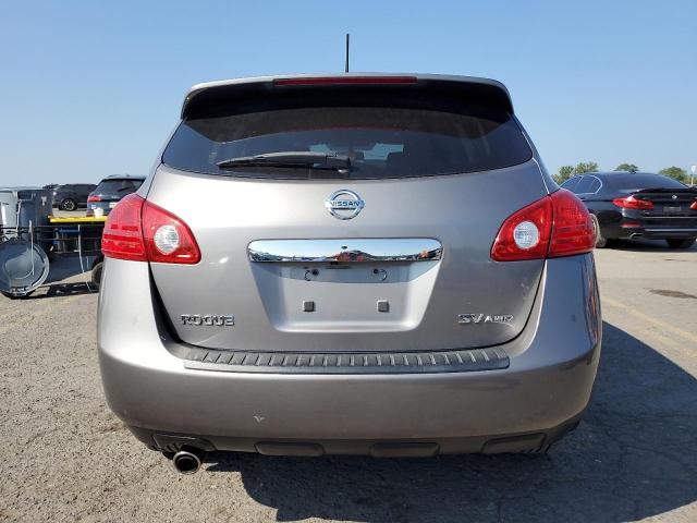 JN8AS5MV6DW128431 - 2013 NISSAN ROGUE S ნაცრისფერი ფოტო 6