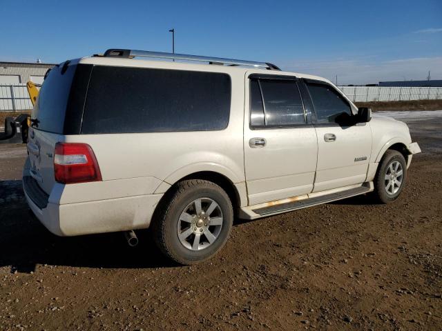 1FMFK20577LA19967 - 2007 FORD EXPEDITION EL LIMITED WHITE photo 3