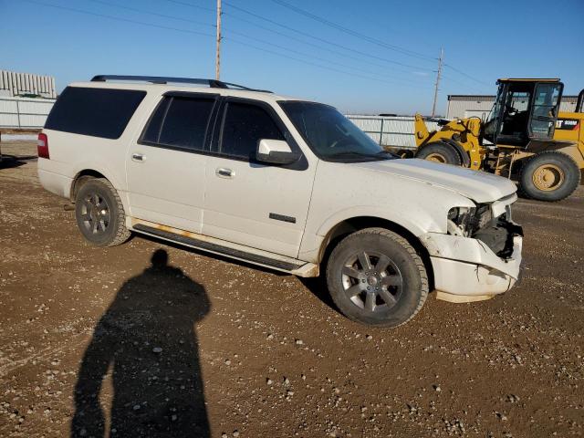 1FMFK20577LA19967 - 2007 FORD EXPEDITION EL LIMITED WHITE photo 4