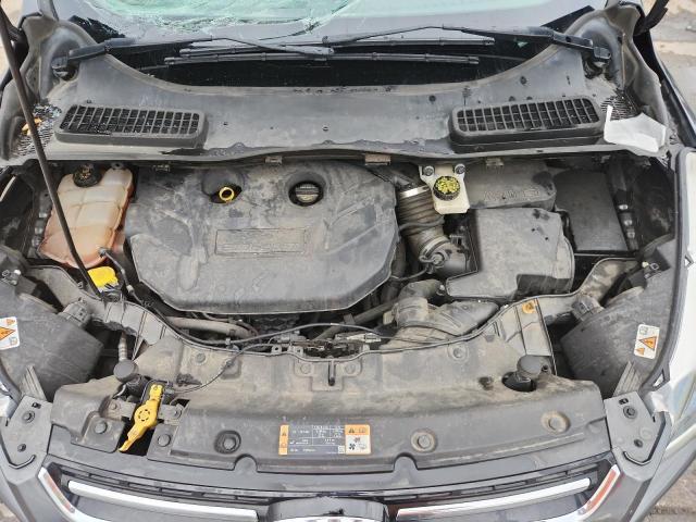 1FMCU9J90GUC79354 - 2016 FORD ESCAPE TITANIUM GRAY photo 12