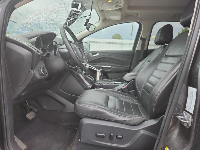 1FMCU9J90GUC79354 - 2016 FORD ESCAPE TITANIUM GRAY photo 7