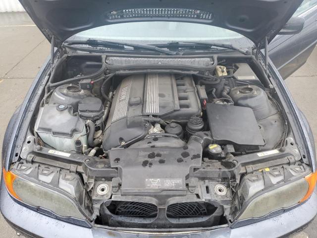 WBABS33421JY57089 - 2001 BMW 325 CI Szary zdjęcie 11