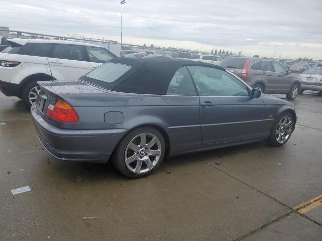 WBABS33421JY57089 - 2001 BMW 325 CI Szary zdjęcie 3