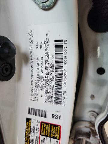 3TMDZ5BN6GM008513 - 2016 TOYOTA TACOMA DOUBLE CAB Ақ фото 13