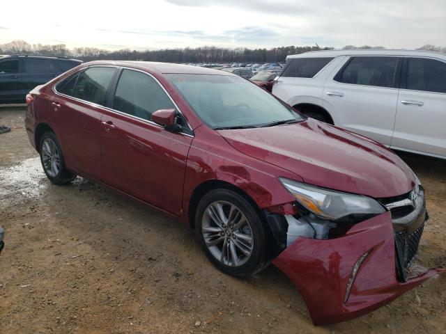4T1BF1FK0GU515407 - 2016 TOYOTA CAMRY LE RED photo 4