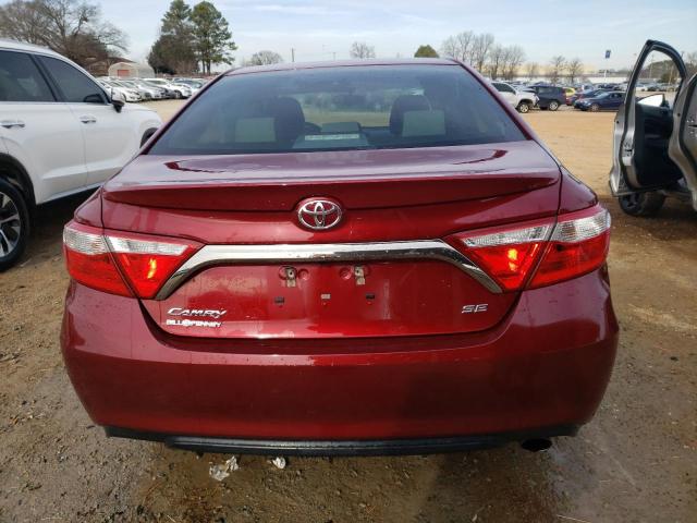 4T1BF1FK0GU515407 - 2016 TOYOTA CAMRY LE RED photo 6