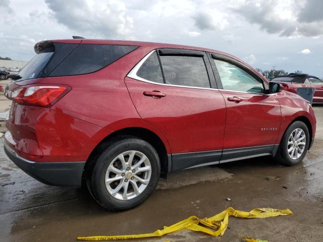 3GNAXKEV3LS661235 - 2020 CHEVROLET EQUINOX LT RED photo 3