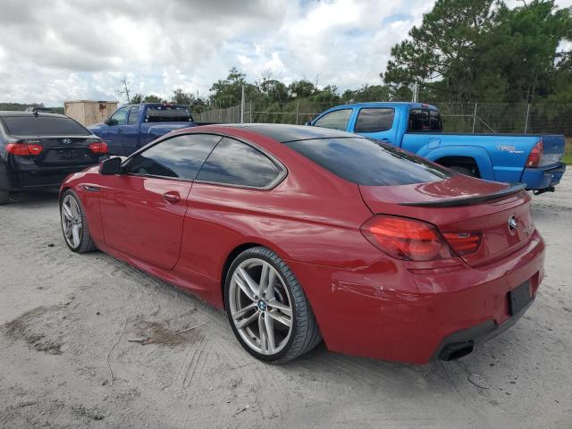 WBALX3C50CC528445 - 2012 BMW 650 I Կարմիր լուսանկար 2