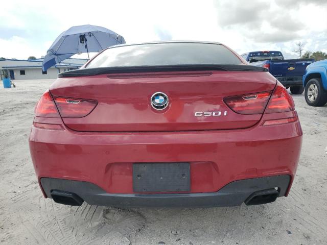 WBALX3C50CC528445 - 2012 BMW 650 I Կարմիր լուսանկար 6