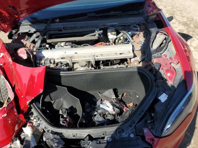 5YJSA1E54NF477202 - 2022 TESLA MODEL S წითელი ფოტო 11