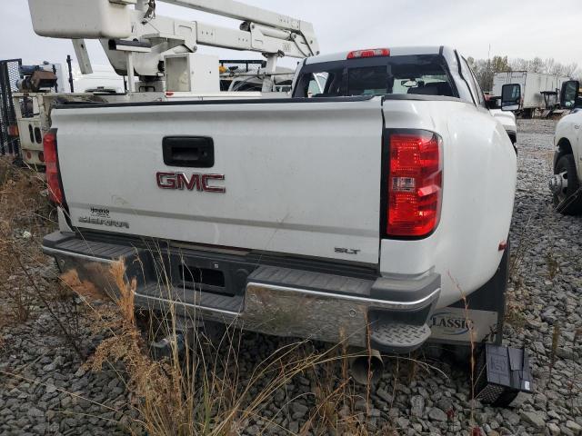 1GT41XEY8JF222824 - 2018 GMC SIERRA C3500 SLT WHITE photo 6