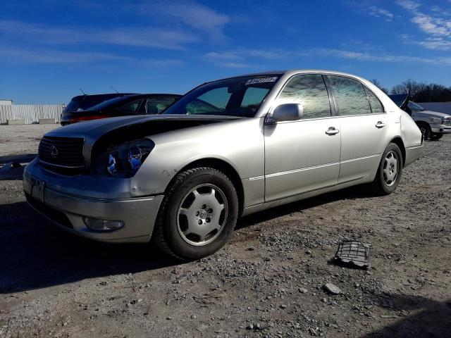 JTHBN30FX20068338 - 2002 LEXUS LS 430 GRAY photo 1