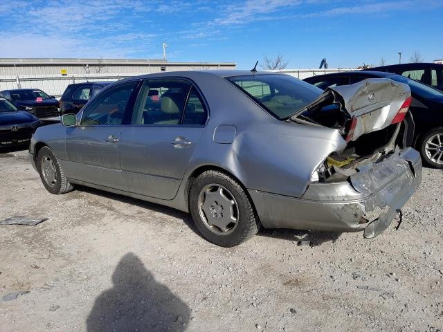 JTHBN30FX20068338 - 2002 LEXUS LS 430 GRAY photo 2