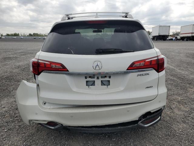 5J8TB4H74HL806676 - 2017 ACURA RDX ADVANCE WHITE photo 6