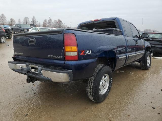 1GCEK19T3YE349686 - 2000 CHEVROLET SILVERADO K1500 BLUE photo 3