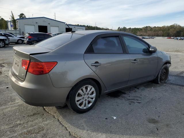 KNAFU4A25A5850259 - 2010 KIA FORTE EX GRAY photo 3