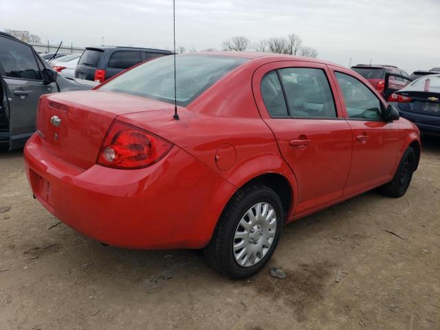 1G1AS58H597164234 - 2009 CHEVROLET COBALT LS RED photo 3