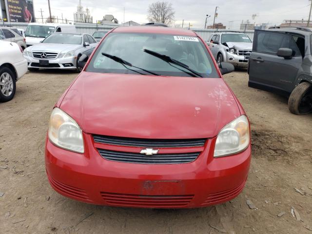 1G1AS58H597164234 - 2009 CHEVROLET COBALT LS RED photo 5