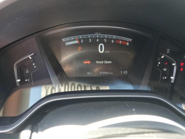 2HKRW2H50NH630712 - 2022 HONDA CR-V EX WHITE photo 9