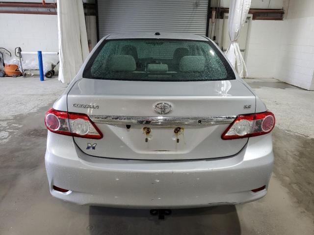 2T1BU4EE7DC102674 - 2013 TOYOTA COROLLA BASE Серебристый фото 6