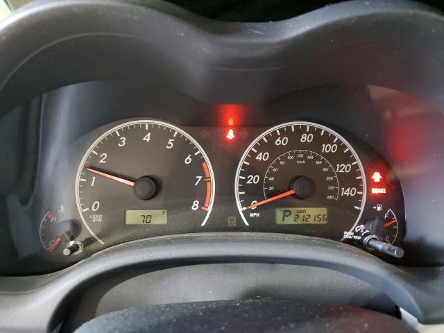 2T1BU4EE7DC102674 - 2013 TOYOTA COROLLA BASE Серебристый фото 9