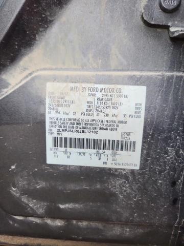 2LMPJ6LR0JBL12182 - 2018 LINCOLN MKX RESERVE Сұр фото 13