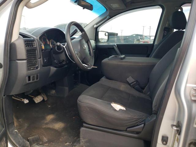 1N6AA07D09N303514 - 2009 NISSAN TITAN XE SILVER photo 7