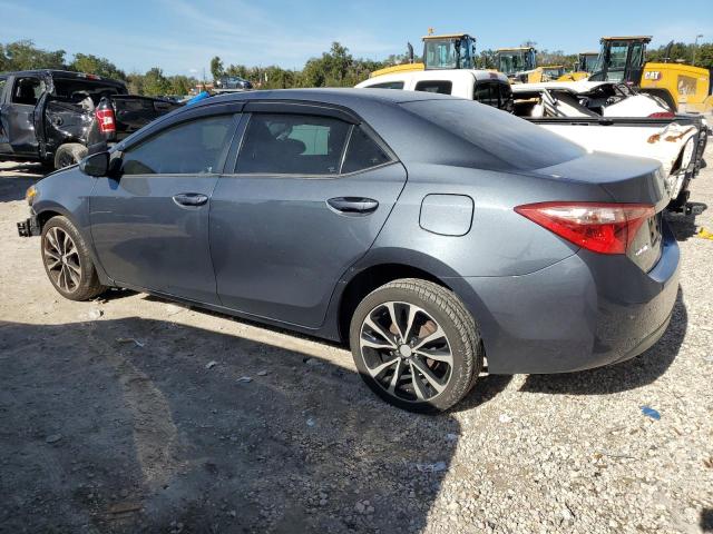 2T1BURHE7HC862215 - 2017 TOYOTA COROLLA L GRAY photo 2