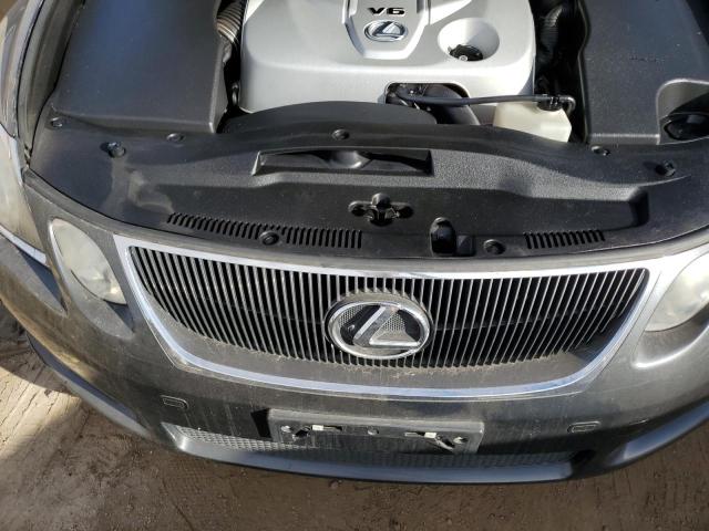 JTHCH96S660002670 - 2006 LEXUS GS 300 GRAY photo 11