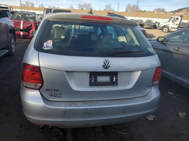 3VWPL7AJ1EM616846 - 2014 VOLKSWAGEN JETTA TDI SILVER photo 6