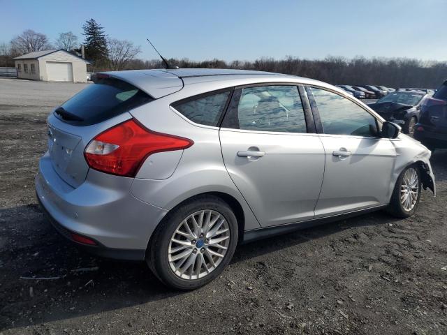 1FAHP3M2XCL200825 - 2012 FORD FOCUS SEL GRAY photo 3