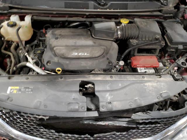 2C4RC1BG1JR228014 - 2018 CHRYSLER PACIFICA TOURING L BURGUNDY photo 12