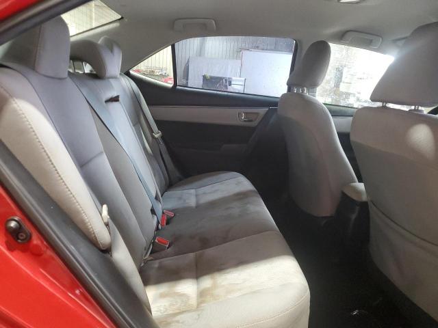 2T1BURHEXGC556172 - 2016 TOYOTA COROLLA L RED photo 10